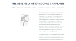 Desktop Screenshot of episcopalchaplain.org